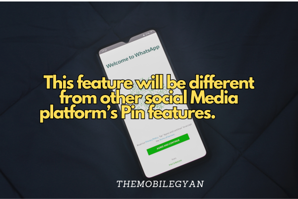 WhatsApp's New Pin Message Feature